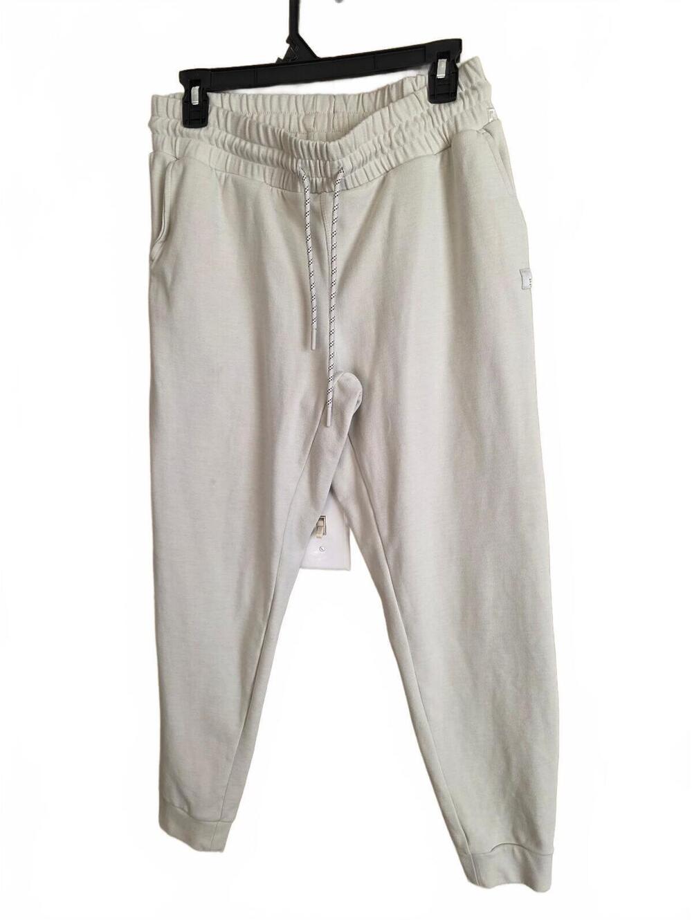 Avalanche Outdoor Womens Joggers Oatmeal Fleece Lined Sweatpants Gorpcore, Med